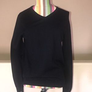 H & M merino wool V neck sweater